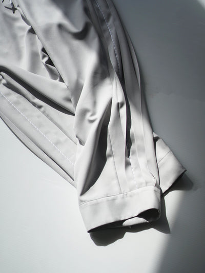 Polyester Linon pleated track pants