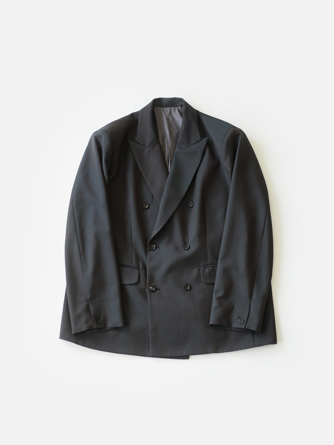 Wool & Kid mohair Tropical double breasted jacket – itochi 公式