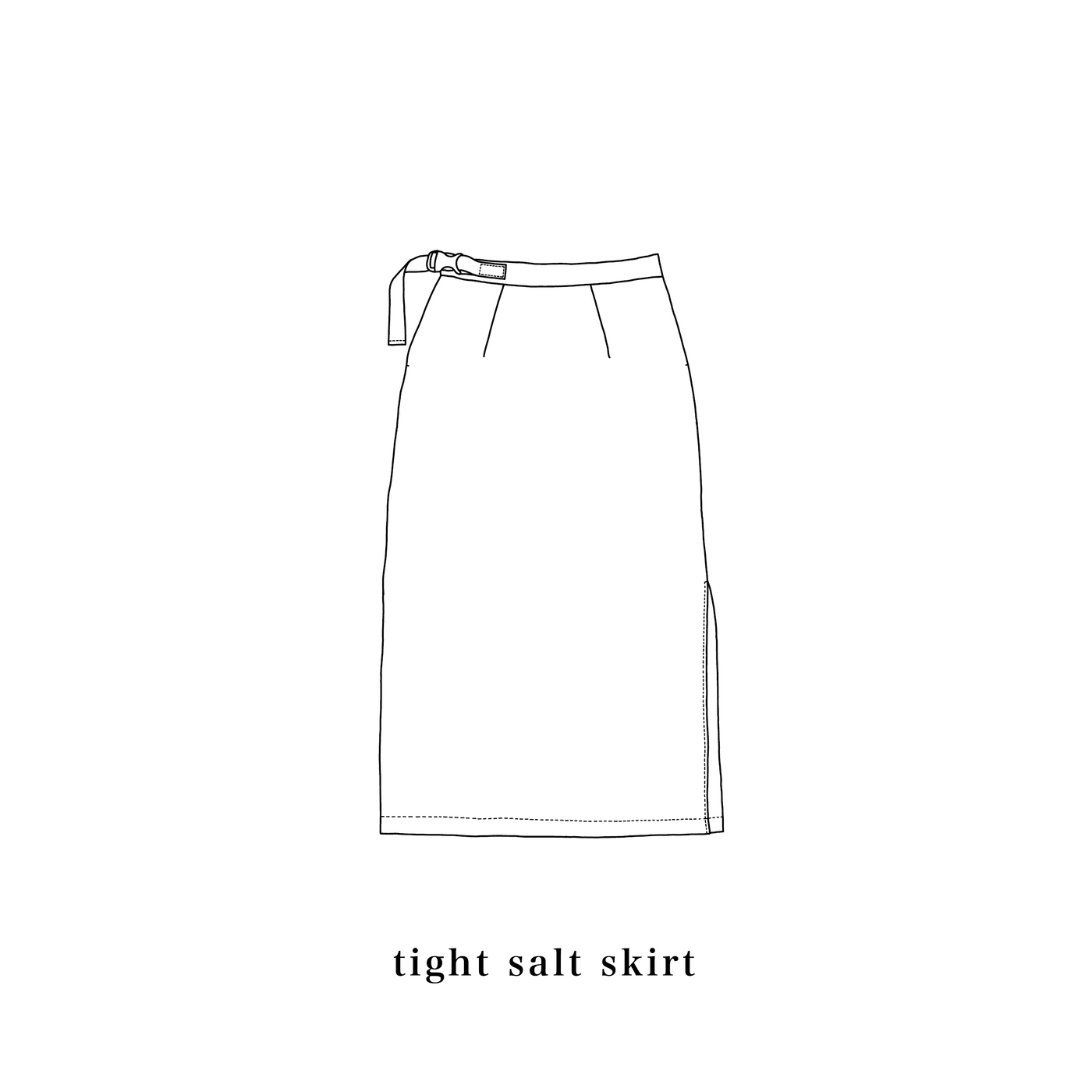 【SemiOrder】Tight Salt Skirt