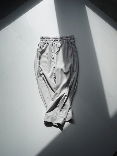 Polyester Linon pleated track pants