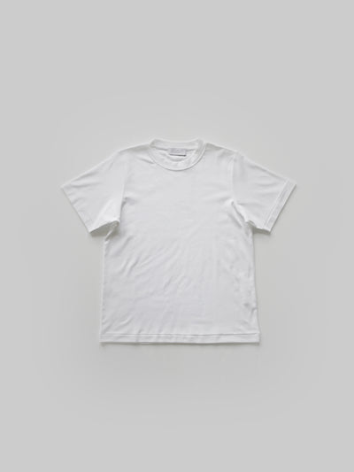 Suvin cotton smooth crew neck t-shirt