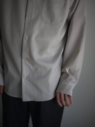 [Pre-order] Wool gently cloth regular shirt