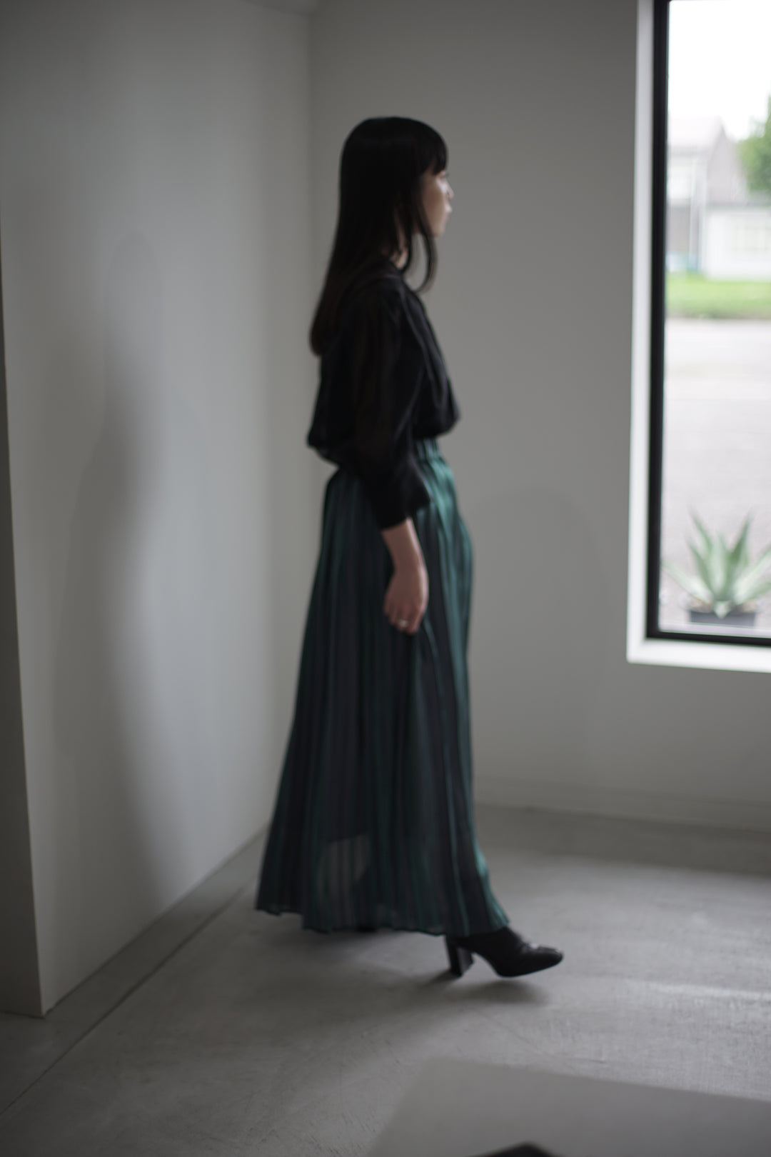 Aurora cloth double side pleated skirt – itochi 公式オンラインストア