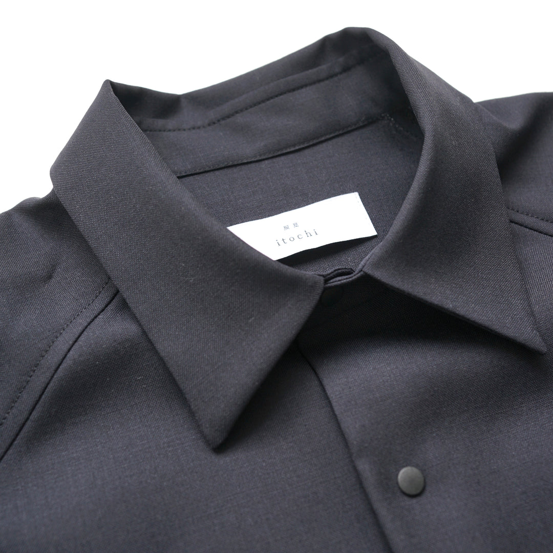 wool raglan sleeve shirt – itochi 公式オンラインストア