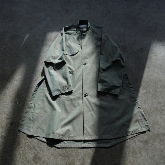 70/2 Cotton Iridescent Gabardine Hexa Tent Coat – itochi 公式