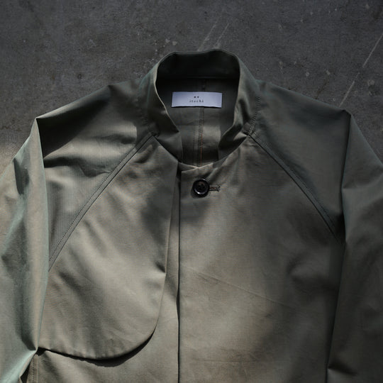 70/2 Cotton Iridescent Gabardine Hexa Tent Coat – itochi 公式