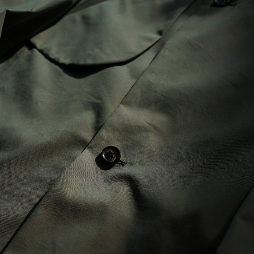 70/2 Cotton Iridescent Gabardine Hexa Tent Coat – itochi 公式