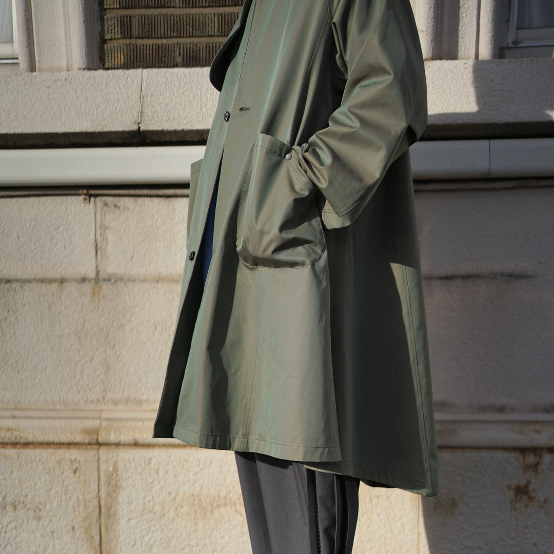 itochi 60/2 Gabardine Tetra Tent Coat