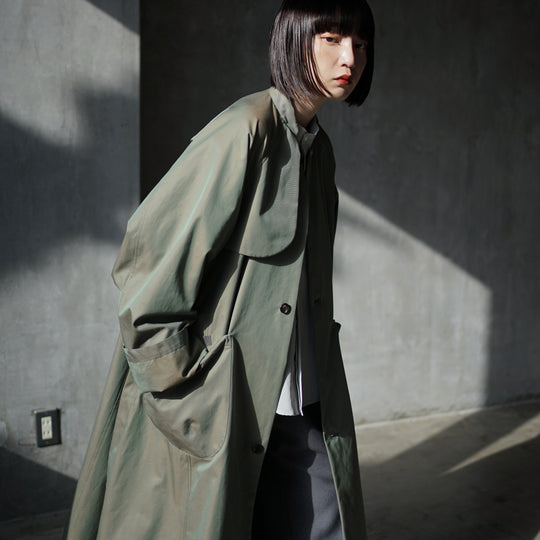 ジャケット・アウター itochi 60/2 Gabardine Tetra Tent Coat itochi 60/2 Gabardine Tetra Tent Coat