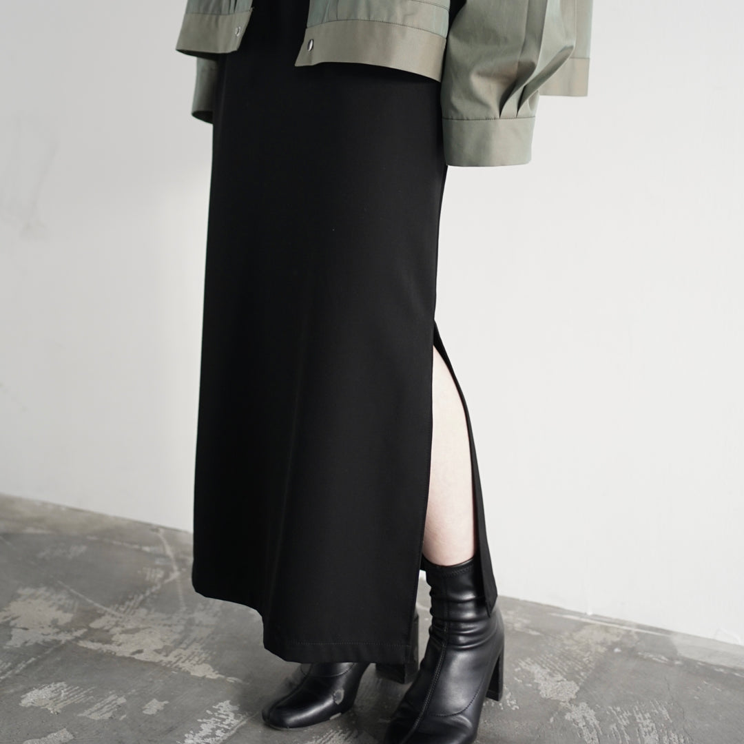 Super140's Wool Doeskin Tight Salt Skirt – itochi Online store Super140's Wool Doeskin Tight Salt Skirt – itochi Online store