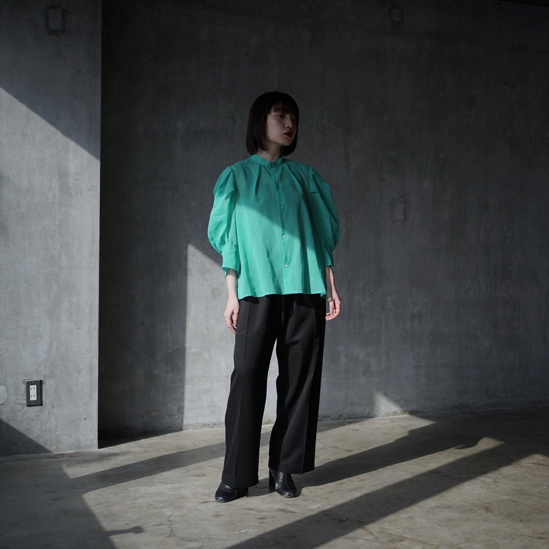 ITOCHI (イトチ) 100/2 cotton organdy transparent blouse Mint (パフスリーブブラウス) itSH14-09 楽天市場】ITOCHI (イトチ) 100/2 cotton organdy transparent