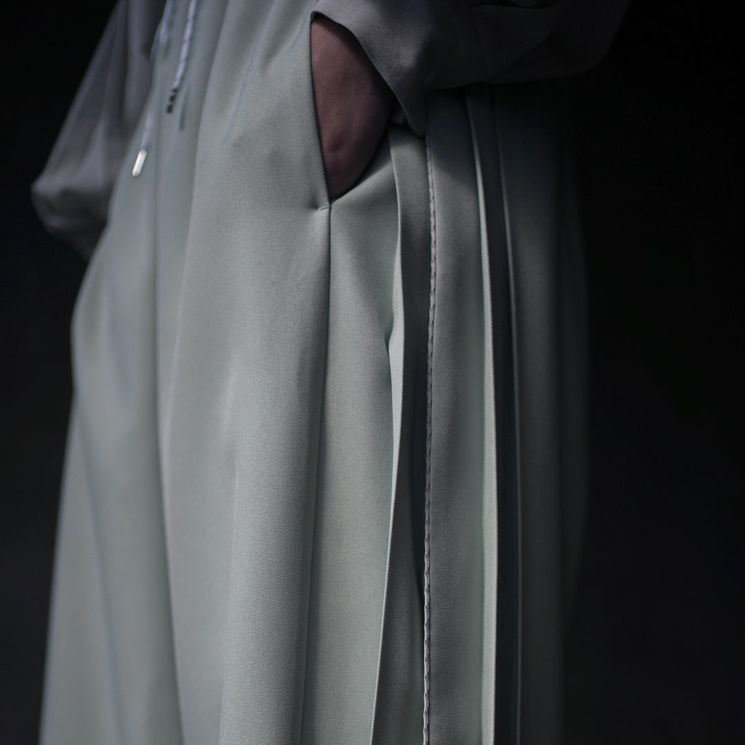 Polyester Linon pleated track pants – itochi Online store