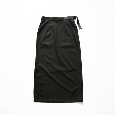 Super140's Wool Doeskin Tight Salt Skirt
