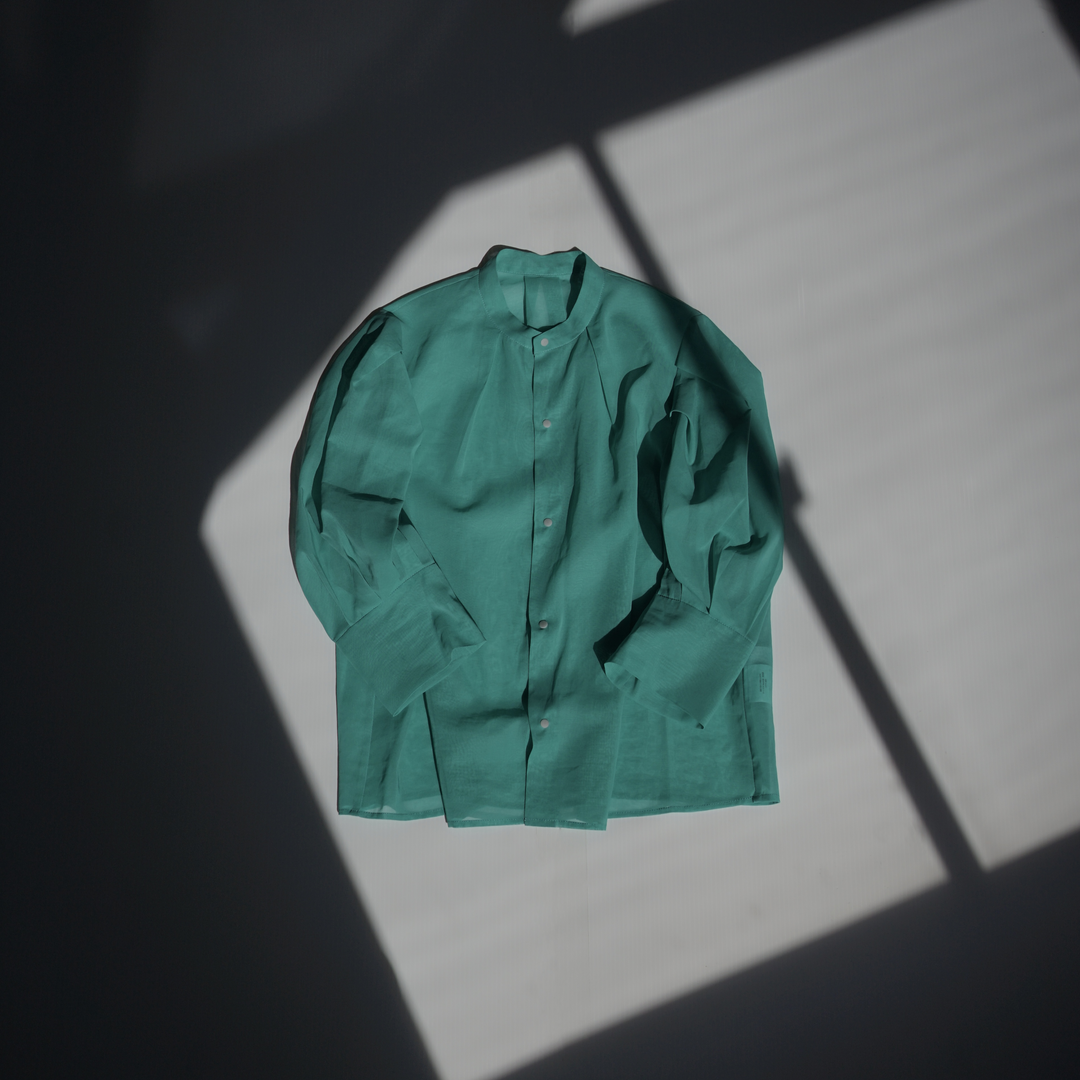100/2 cotton organdy transparent blouse – itochi Online store