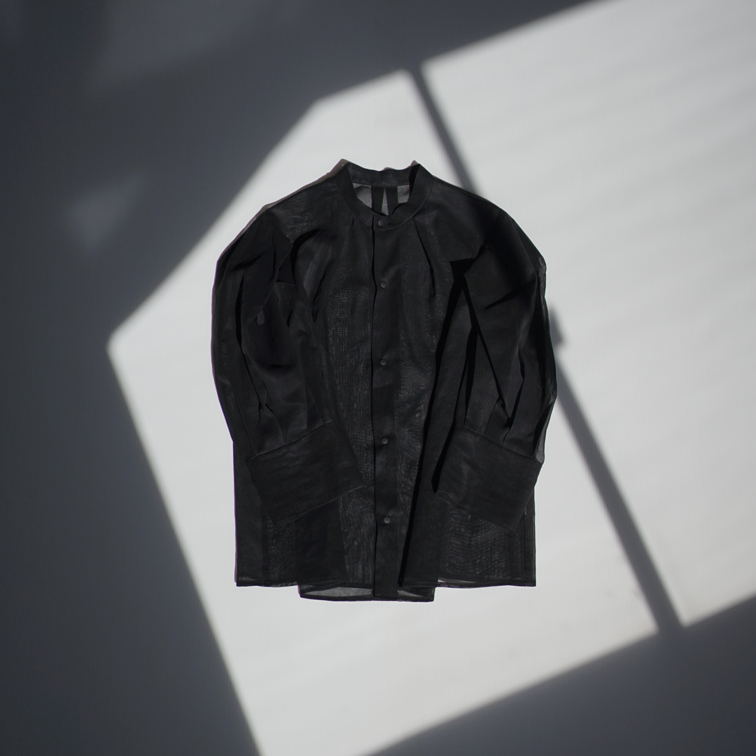 epa organdy dot blouse“BLK” ドットオーガンジー organdy dot blouse“BLK” - ëpa