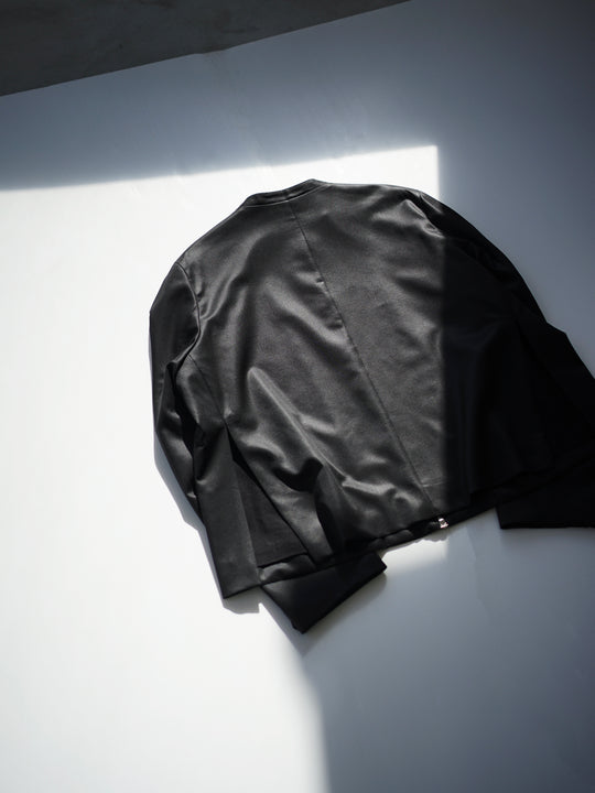 【断捨離】OY ストライプジャケット Parachute Seed Rip-stop Jacket (Z.GRAY) - IDIOME | ONLINE