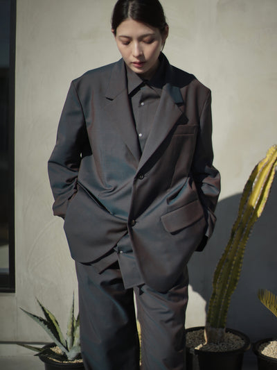 [Pre-order] Wool & Kid mohair Tropical 2B jacket