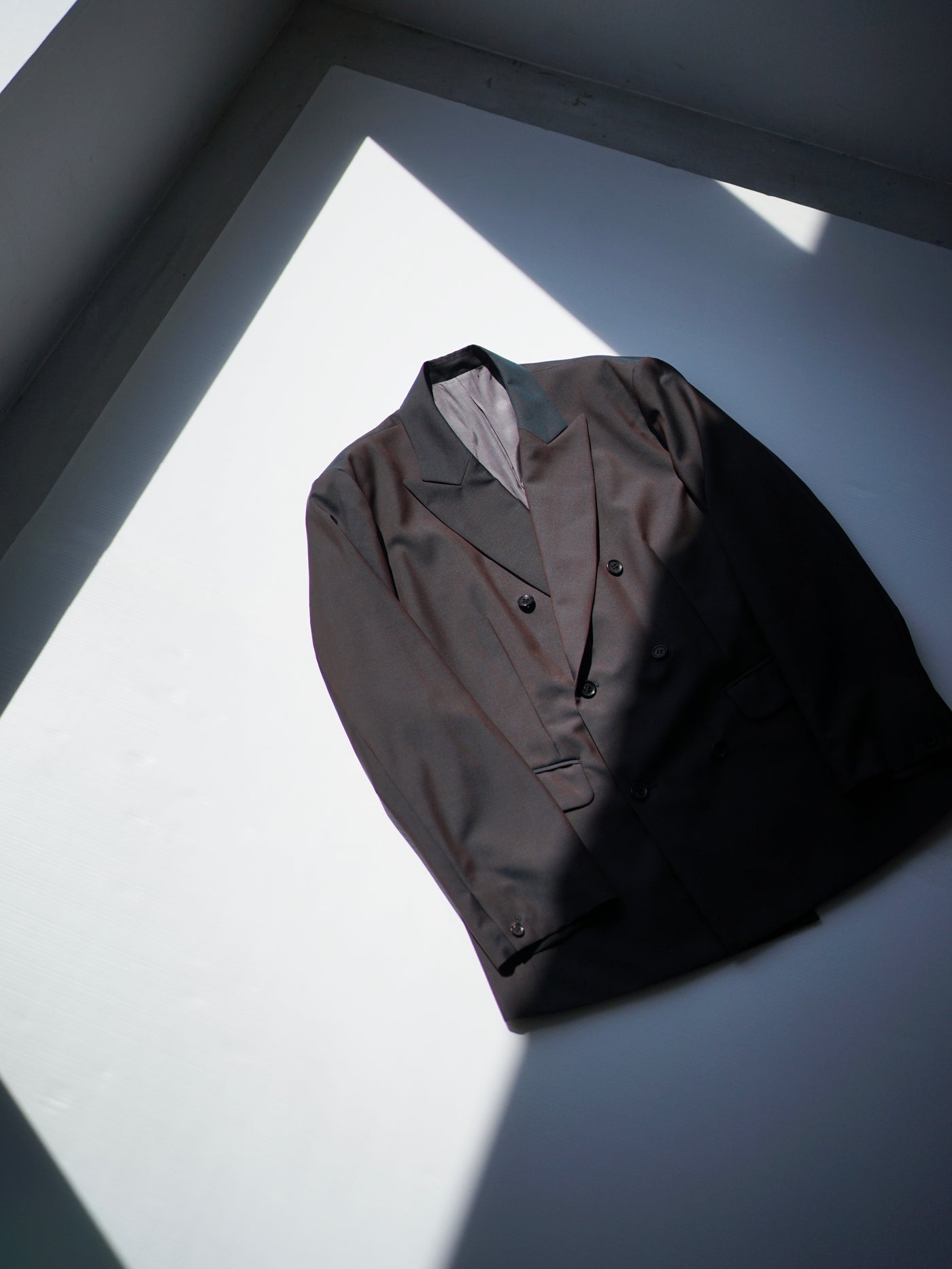[Pre-order] Wool & Kid mohair Tropical double breasted jacket