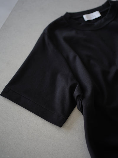 Suvin cotton smooth crew neck t-shirt