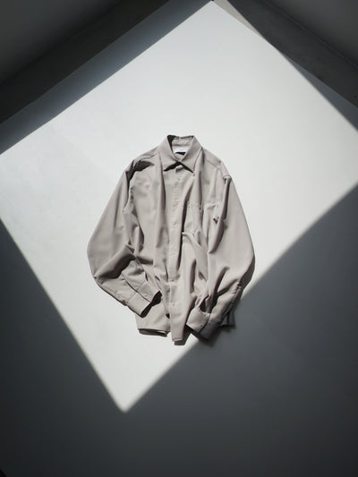 [Pre-order] Wool gently cloth regular shirt