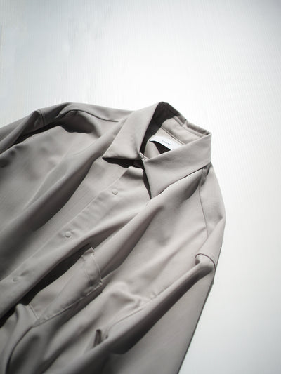 [Pre-order] Wool gently cloth regular shirt
