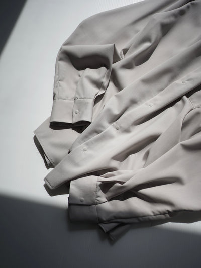 [Pre-order] Wool gently cloth regular shirt