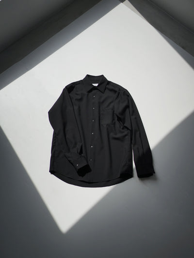[Pre-order] Wool gently cloth regular shirt