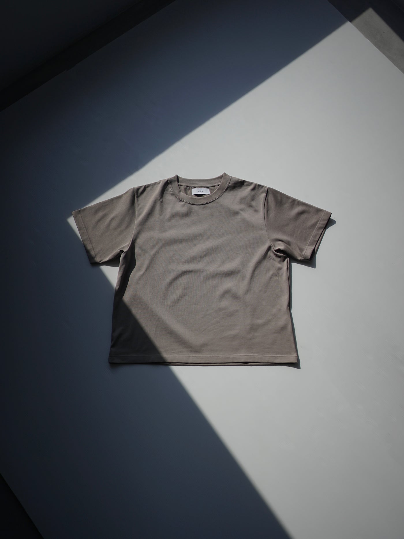 San Joaquin cotton paralleled single jersey crew neck t-shirt