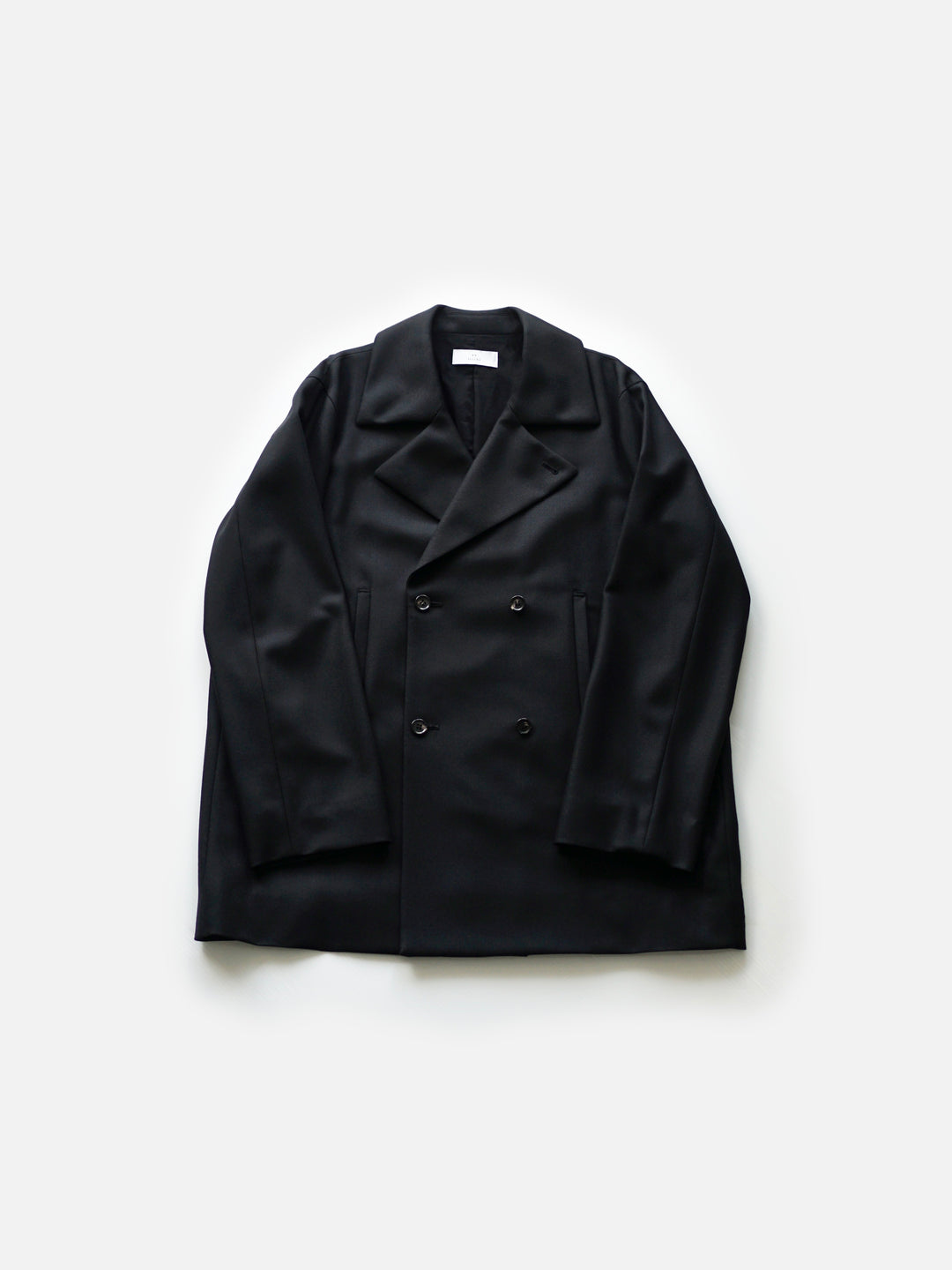 OHOTORO Boucle 2way Half Coat ブラック boucle 2way half coat | OHOTORO