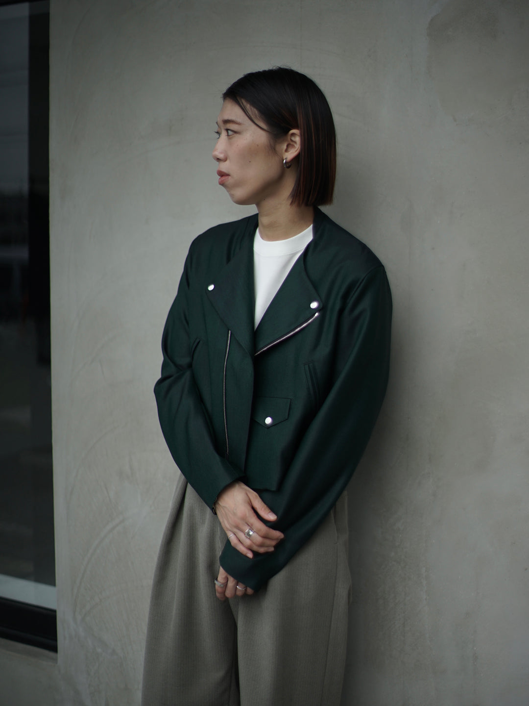 ジャケット・アウター multi way double breasted riders jacket FERREIRA MOHAIR & Wool double breasted riders jacket / size1