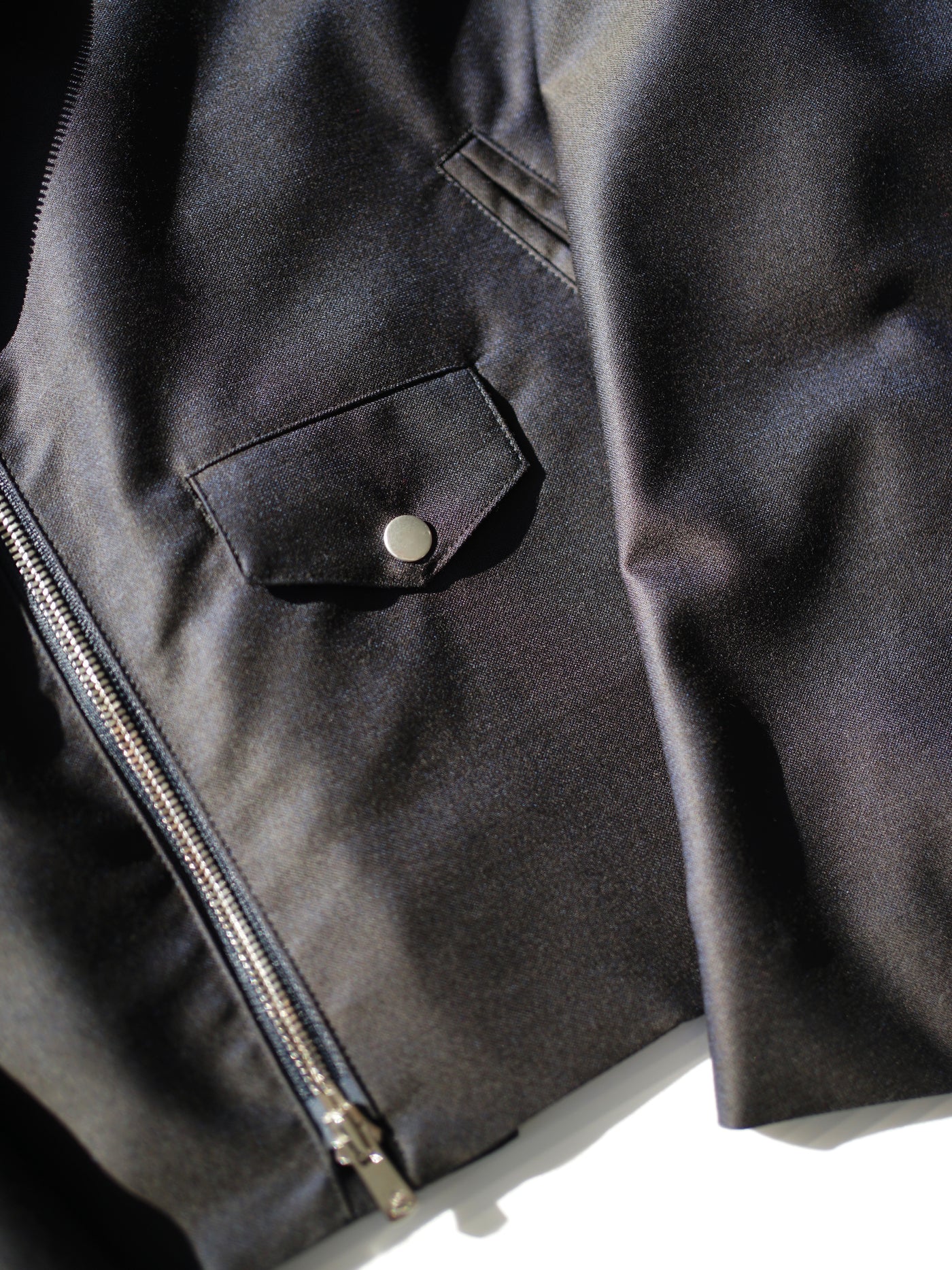 Wool & silk double breasted riders jacket / size2